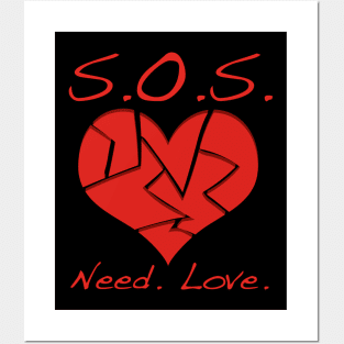 S.O.S. Posters and Art